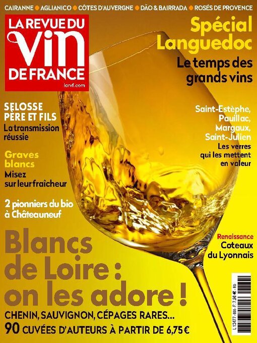 Title details for La Revue du Vin de France by Revue du Vin de France - Available
